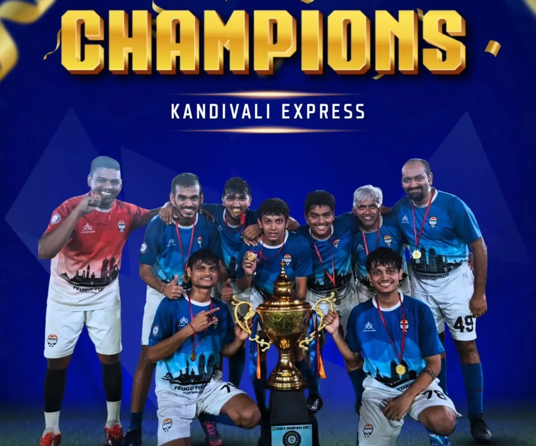 This is what we play for. The Kandivali Express team, unbeaten and crowned champions of our Feugo's Champions Cup. The energy and passion on display were incredible.