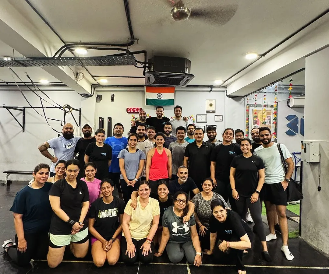 This picture says it all. We aren't just a gym, we are a community. We build strong bonds and friendships by going through the tough workouts together, encouraging each other to raise the standards we set for ourselves.