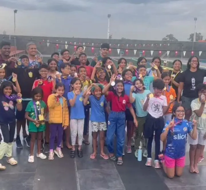 Look at these happy faces and all those medals! This is our NMSA Marlins youth squad after a fantastic performance. We believe in celebrating every success, big or small, because hard work deserves to be recognized.