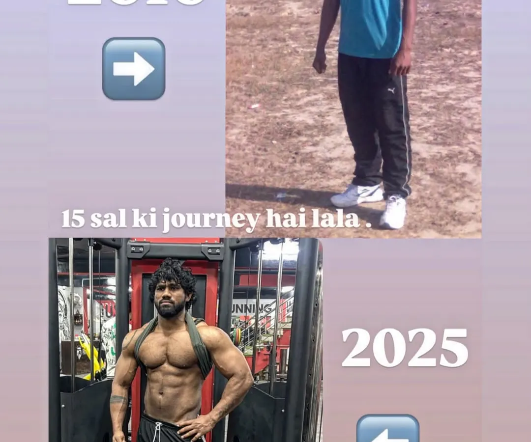This is my own 15-year journey, lala. I built this body from scratch, piece by piece. I went from slim to strong, so I know exactly where you'll struggle and how to push you through it. My story is your proof.