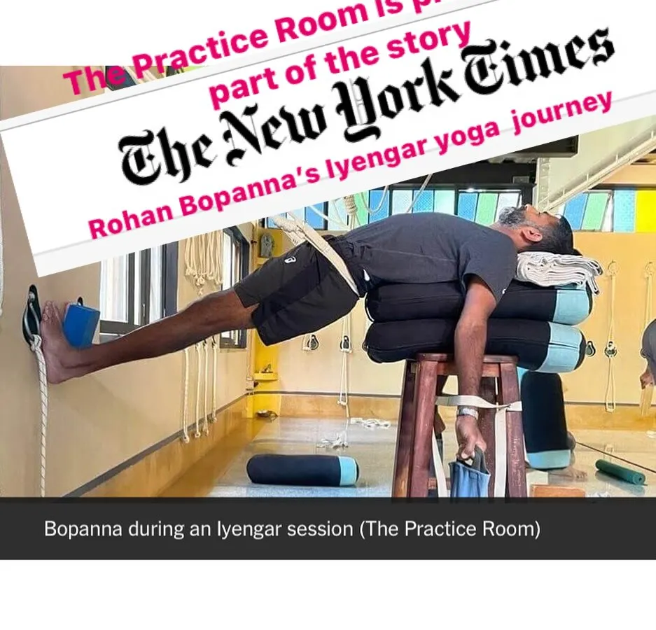 I am proud to have been part of Rohan Bopanna's journey, as featured in The New York Times. This shows how Iyengar yoga can be a powerful tool for professional athletes, helping with performance, recovery, and career longevity through precise, mindful practice.
