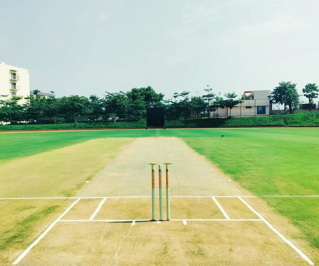 A perfectly prepared cricket pitch awaits your next match. We ensure our partner grounds feature professional-grade wickets and lush, green outfields for an exceptional playing experience in Bangalore.