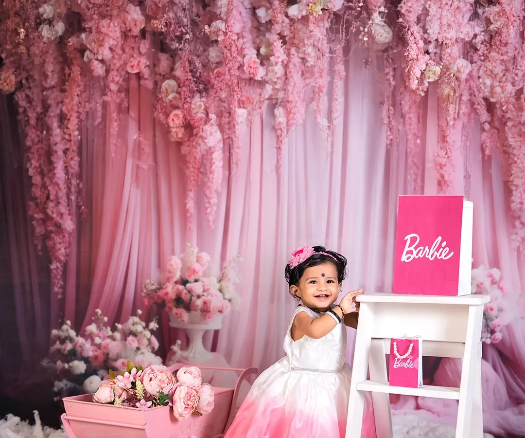 Every child deserves to feel like the star of their own fairytale. With our Barbie-themed photoshoot, we bring that dream to life with a world of pink, charm, and imagination.
