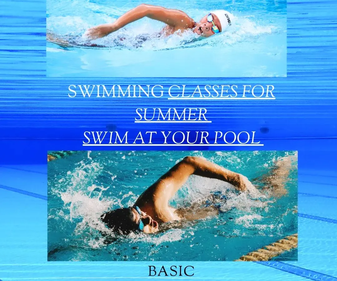 I provide swimming classes for everyone, right at your own pool. Whether you're a complete beginner or an adult looking to improve your technique, I have a program for you. My lessons cover basic, intermediate, and advanced skills, with special batches available for the summer.