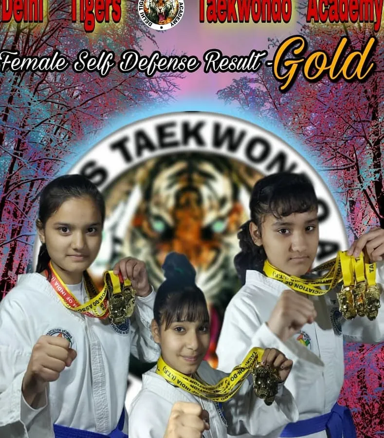 I am extremely proud of my female students. This is my team of Tigers after winning Gold in the Female Self-Defense category at the national level, a testament to their strength and dedication.