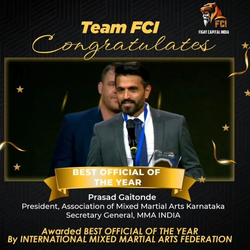 Your child will learn from a globally recognized expert. We are proud that our founder, Prasad Gaitonde, was awarded 'Best Official of the Year' by the International Mixed Martial Arts Federation. This commitment to excellence and safety is the foundation of our kids' program.