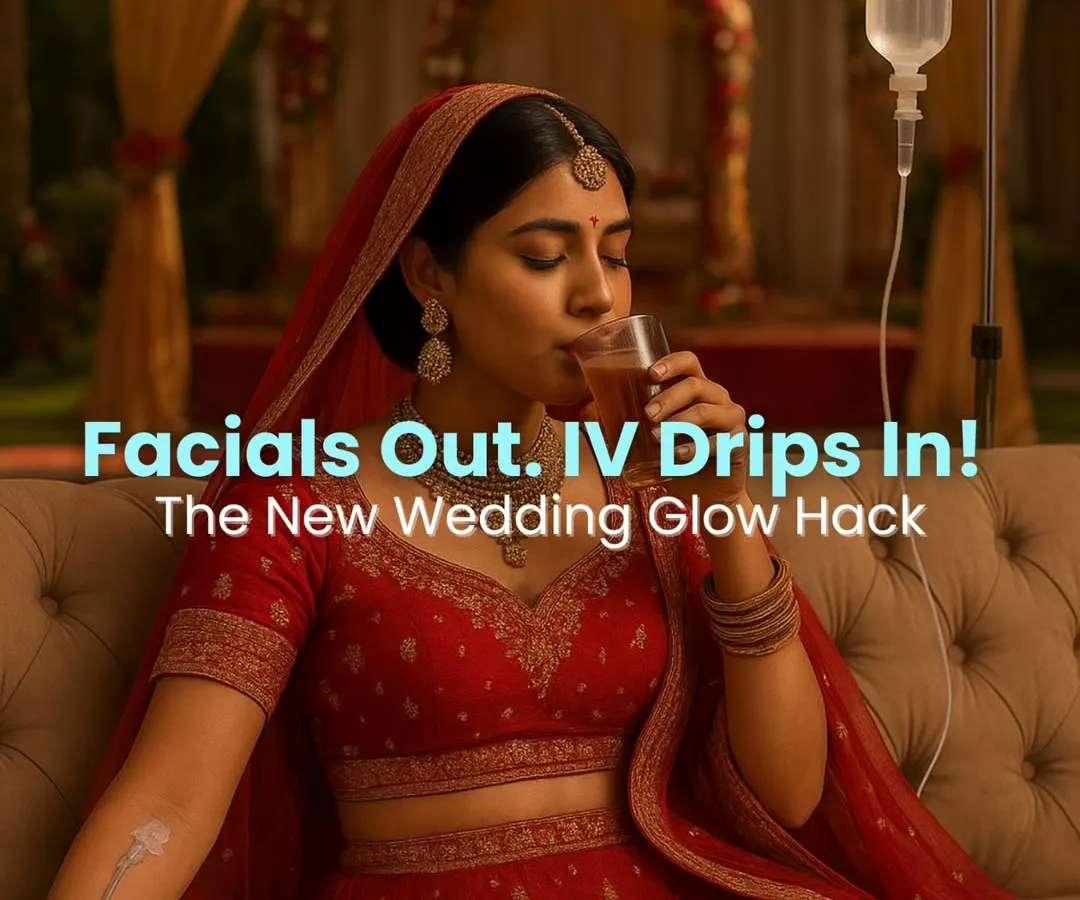 Forget standard pre-wedding facials. For a true, inside-out glow that radiates in your photos and lasts through the celebrations, IV Drip therapy is the new essential. This is how we achieve that luminous, healthy bridal look.