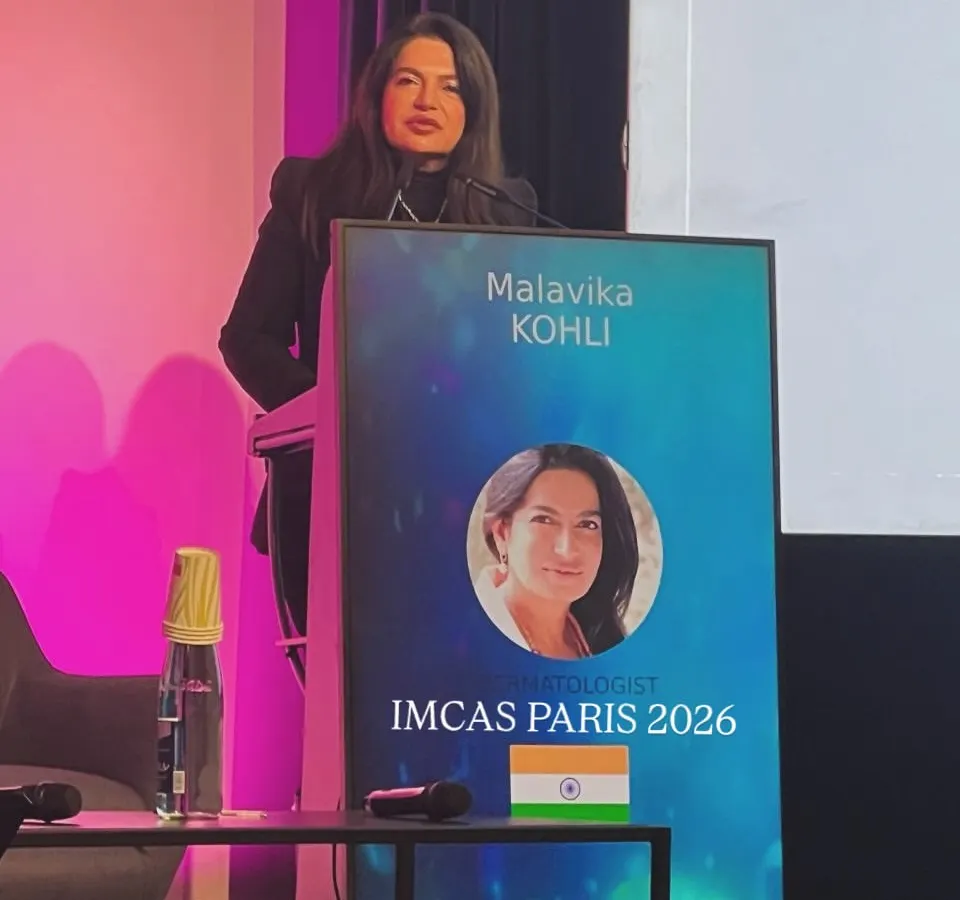 I was honored to take the podium at the IMCAS World Congress in Paris. Speaking to an international audience of my peers about the nuances of biostimulation and bioremodeling reinforces my commitment to bringing globally recognized, cutting-edge techniques to my patients in India.