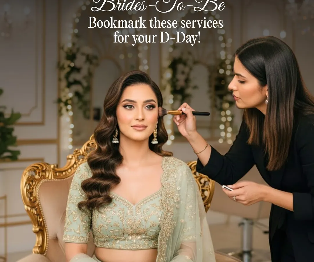 Here, I'm giving the final touches to a bridal makeup look. My focus is on creating a radiant, long-lasting finish that looks flawless both in person and in photographs, using premium products to enhance natural beauty.