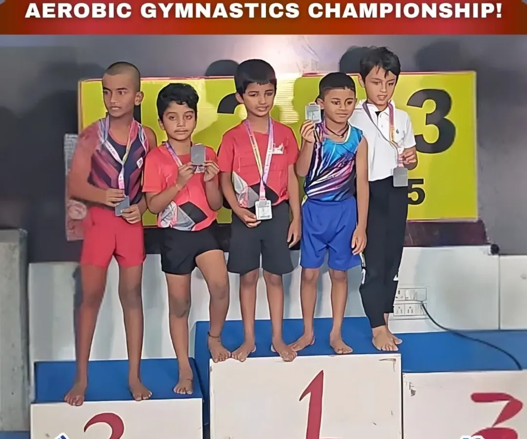 Nothing beats the feeling of seeing our gymnasts on the podium. This is a celebration of their hard work, dedication, and the winning spirit we foster at our academy.