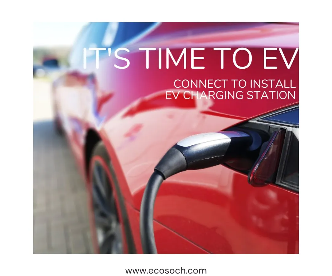 We make the transition to electric vehicles seamless with professional EV charging station installations. This image captures the simple, everyday convenience of plugging in your car, whether it's a fast AC dispenser or a DC dispenser, all set up according to your specific needs and parking layout.