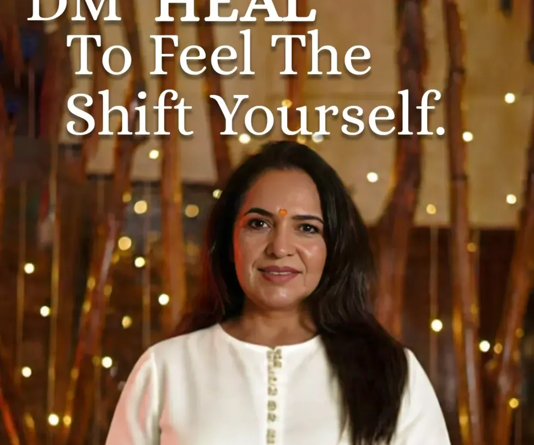 This is me, Geeta. I am here to guide you on your healing journey. If you feel lost, stuck, or heavy, know that you are not alone and that change is possible. Trust me. I'm a good healer.