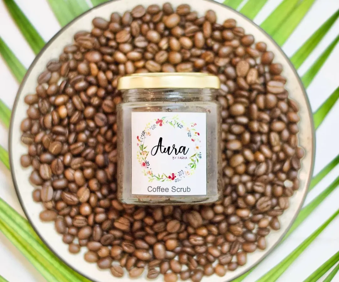 My bestselling coffee body scrub is a treat for your skin. Made with real coffee and raw sugar, it increases blood flow, helps create an even skin tone, and leaves you feeling soft and moisturized.
