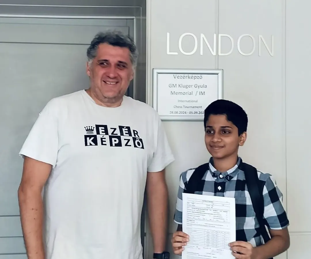 This is the result of dedication. We celebrate with our student Sathvik Adiga and his coach after he achieved the prestigious International Master (IM) title. Our FIDE-rated coaches are committed to guiding students to the highest levels of chess.