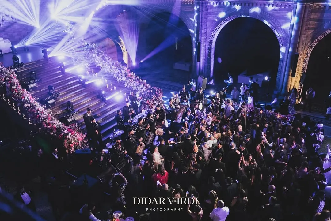 This is the energy we live for. A packed dance floor at the iconic Natural History Museum, with the lighting, music, and vibes all hitting just right. We transformed this historic space into an unforgettable party.