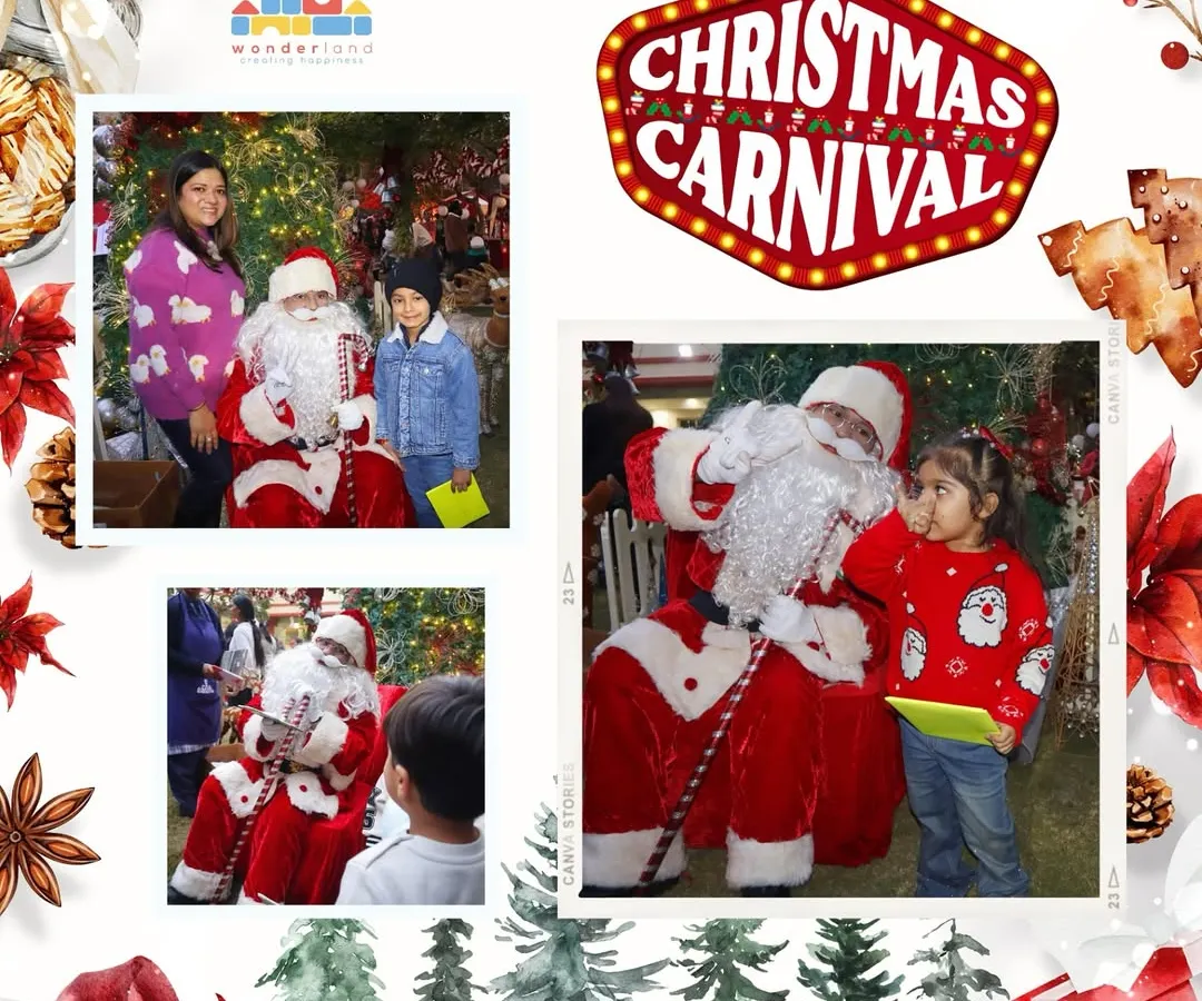 The magic of Christmas is seeing the wonder in a child's eyes as they meet Santa Claus. Our Christmas Carnival is a place where these classic holiday dreams come to life, creating cherished family photo opportunities.