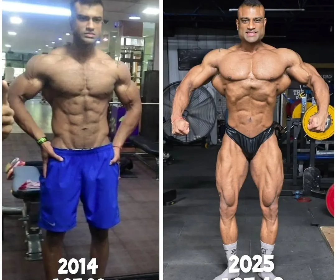 Age is just a number. This 11-year transformation from age 29 to 40 shows what is possible with consistency and a long-term vision. Bodybuilding is a marathon, not a sprint, and I have lived that journey myself.