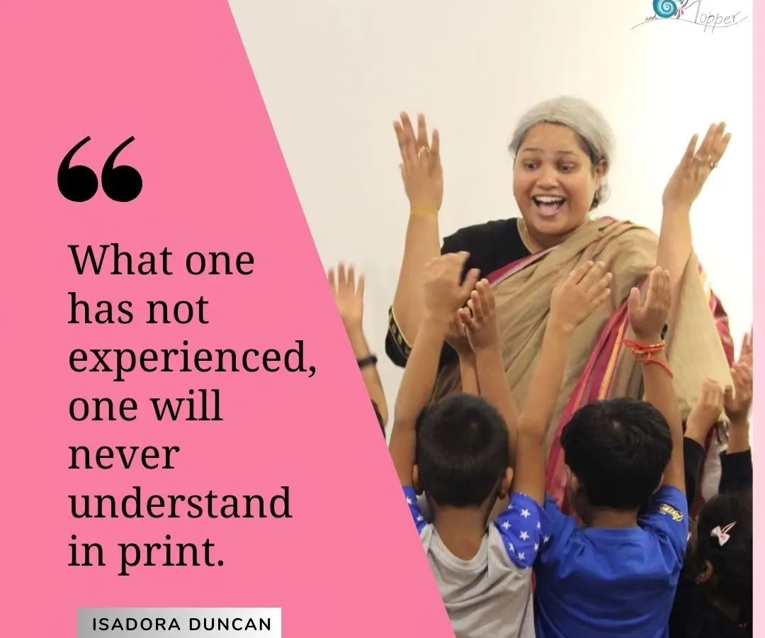 We believe learning happens through doing. In our workshops, children don't just listen to stories; they live them, create them, and become part of the magic. It's an experience they'll never forget.