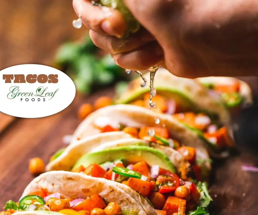 A fresh take on a global favorite. Our vegetarian tacos are packed with vibrant vegetables, seasoned chickpeas, and a zesty squeeze of lime. It’s a perfect example of how we blend international flavors with our commitment to fresh, pure veg ingredients.