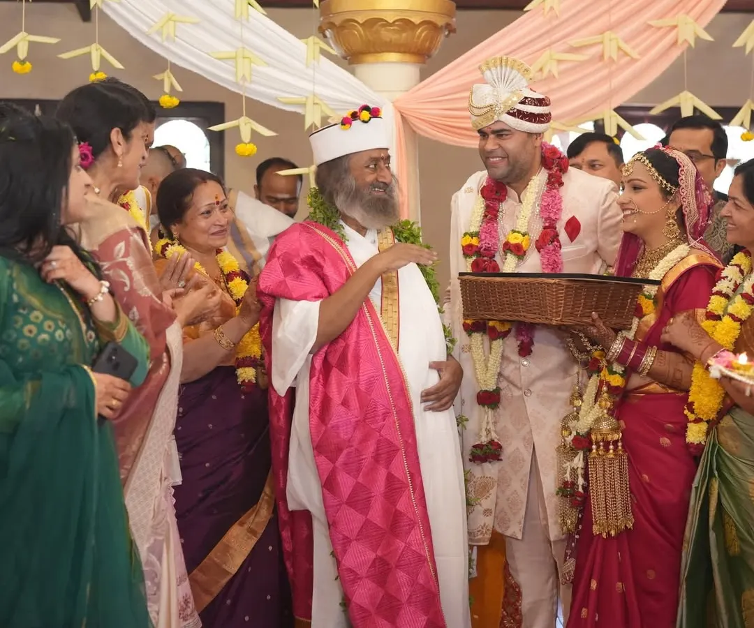 To have your union blessed by Gurudev is a grace beyond words. This is the heart of our community, where relationships are not just formed but are nurtured in a space of wisdom and spiritual growth.