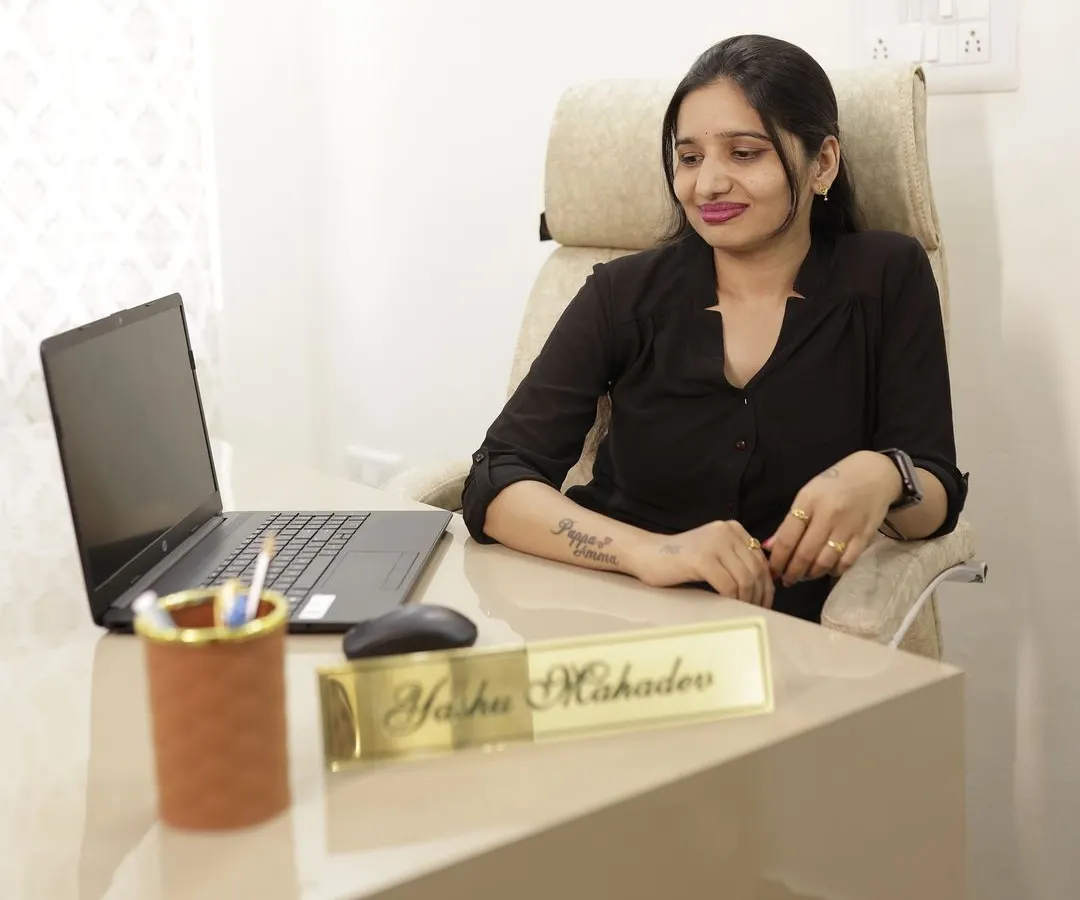 I'm Yashu, the owner and lead artist here. My passion is helping you feel confident and beautiful, whether it's for your wedding day or a special night out. Let's create your perfect look together.