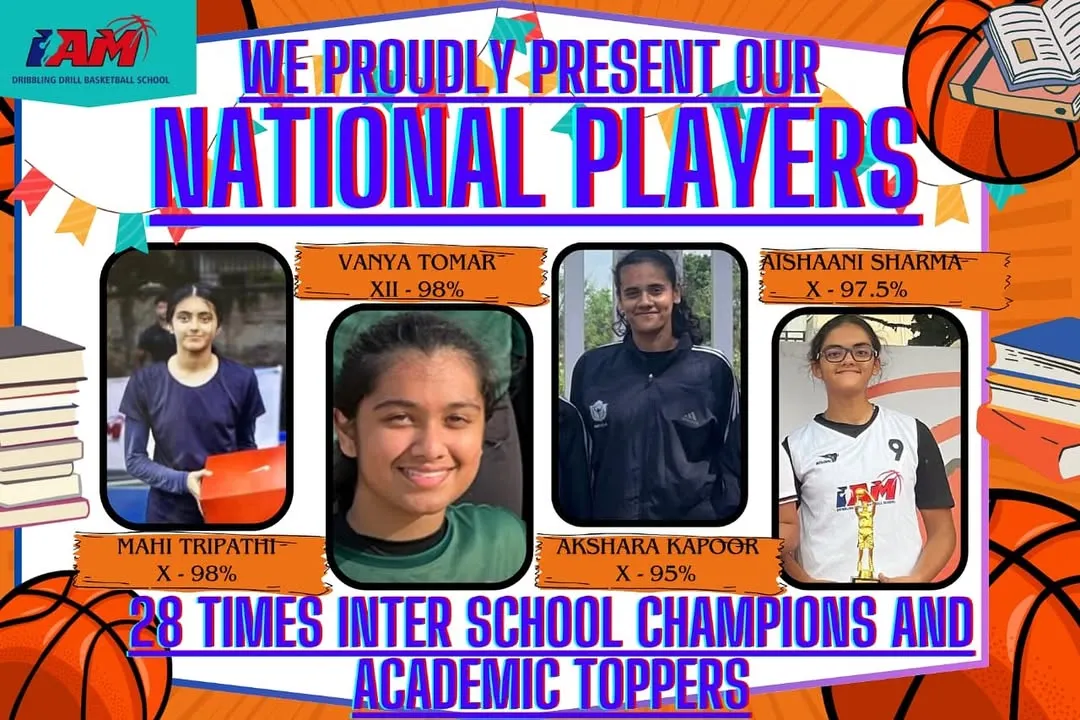 We are incredibly proud of our national players who are not just champions on the court but also toppers in their academics. We build disciplined athletes who excel in every part of life.