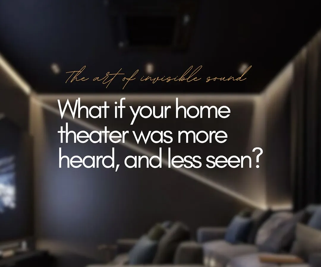 What if your home theater was more heard and less seen? We specialize in the art of invisible sound, engineering powerful audio systems that integrate flawlessly into your decor. The result is a clean, uncluttered space where the only thing that commands your attention is the performance.