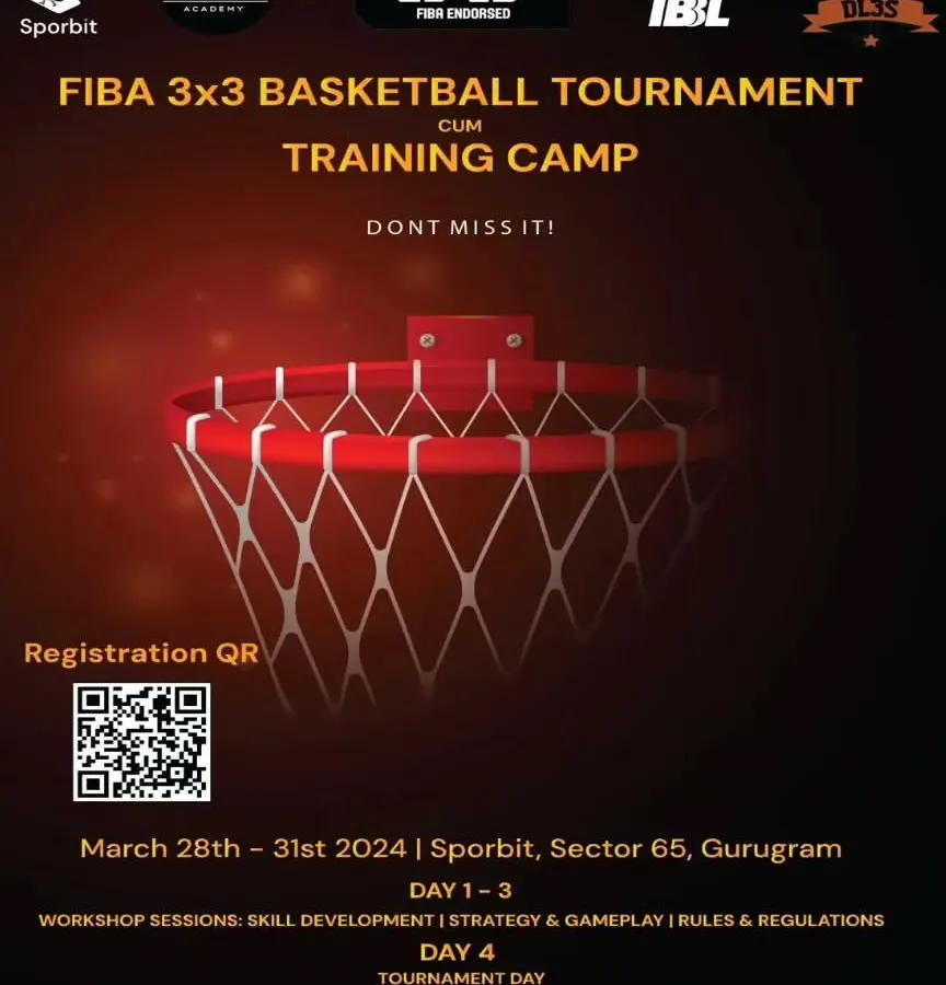 We provide a platform for you to test your skills against the best. This poster announces a FIBA 3x3 endorsed tournament and training camp held right here at our academy, showing our commitment to competitive basketball.