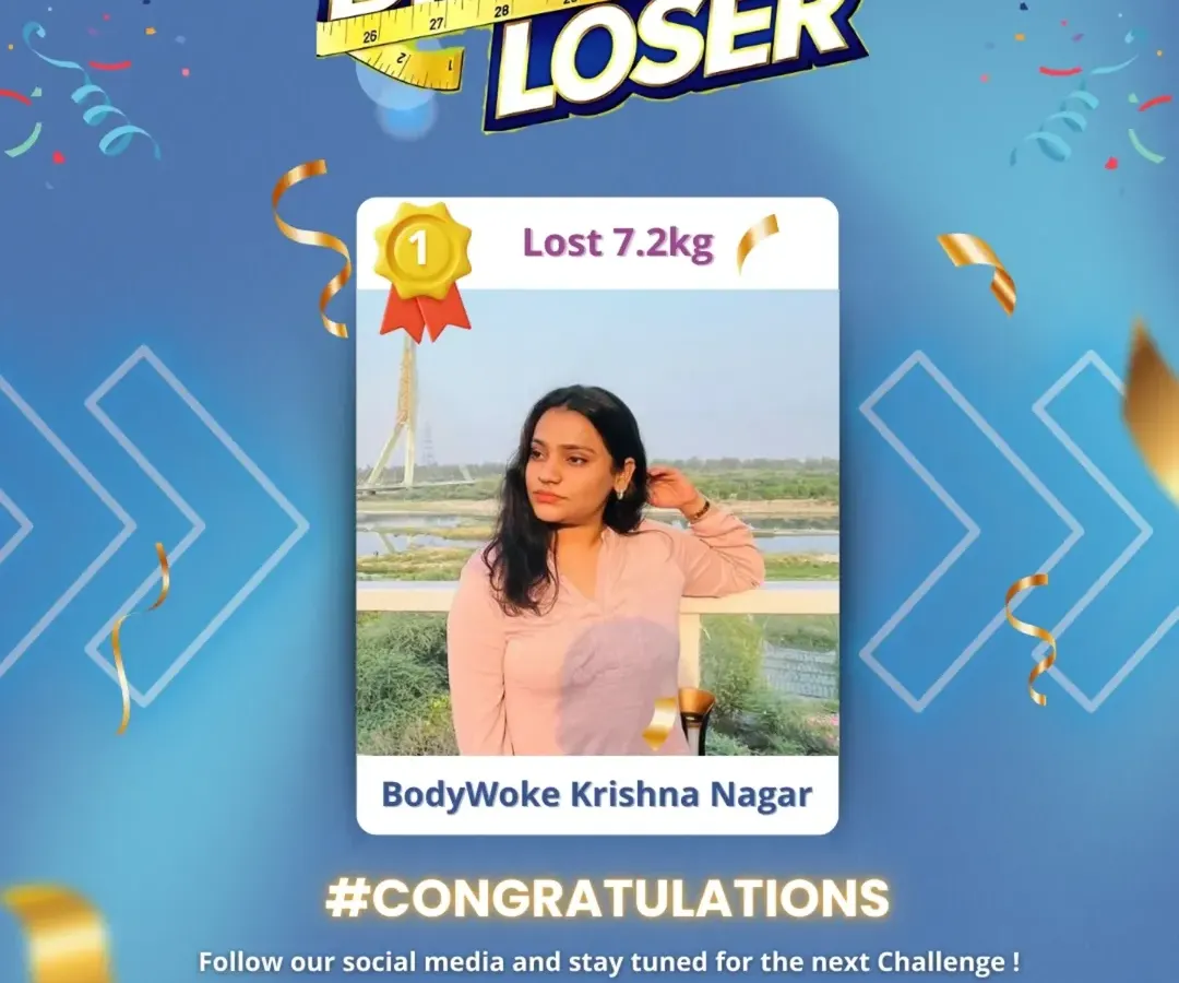 Meet our Biggest Loser champion from the Krishna Nagar branch. She lost an incredible 7.2kg. This is the kind of dedication and result our challenges inspire. Congratulations to our winner.