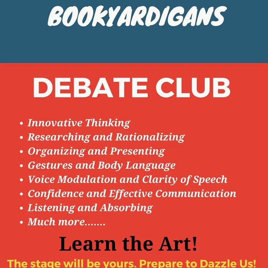 Our Debate Club is designed to give children the confidence to express their thoughts clearly and effectively. We focus on essential skills like research, public speaking, voice modulation, and body language, preparing them to dazzle on any stage. This program is perfect for kids aged 8 to 14.