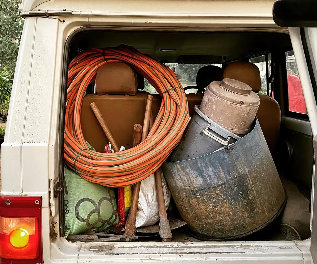 This is my office and my toolkit, all packed and ready to go. For me, the real work happens on the ground, not behind a desk. This hands-on approach is how I make sure every project is done right.