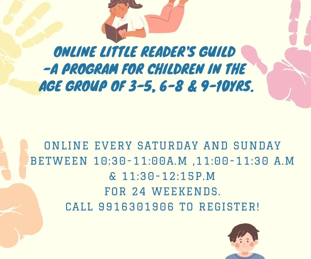 My Online Little Reader's Guild is a comprehensive early literacy program that nurtures a lifelong love for books. I group children by their reading stage for focused, interactive sessions that build foundational skills.