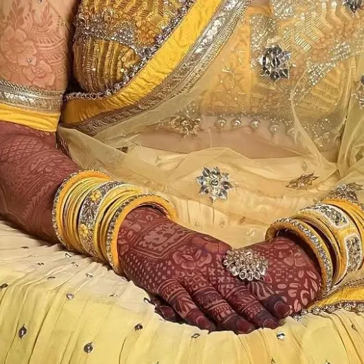 This is the rich, deep maroon stain you can expect from my henna cones. This photo was taken a couple of days after the paste was removed, allowing the color to fully mature. This is the result of my fresh, all natural henna recipe.