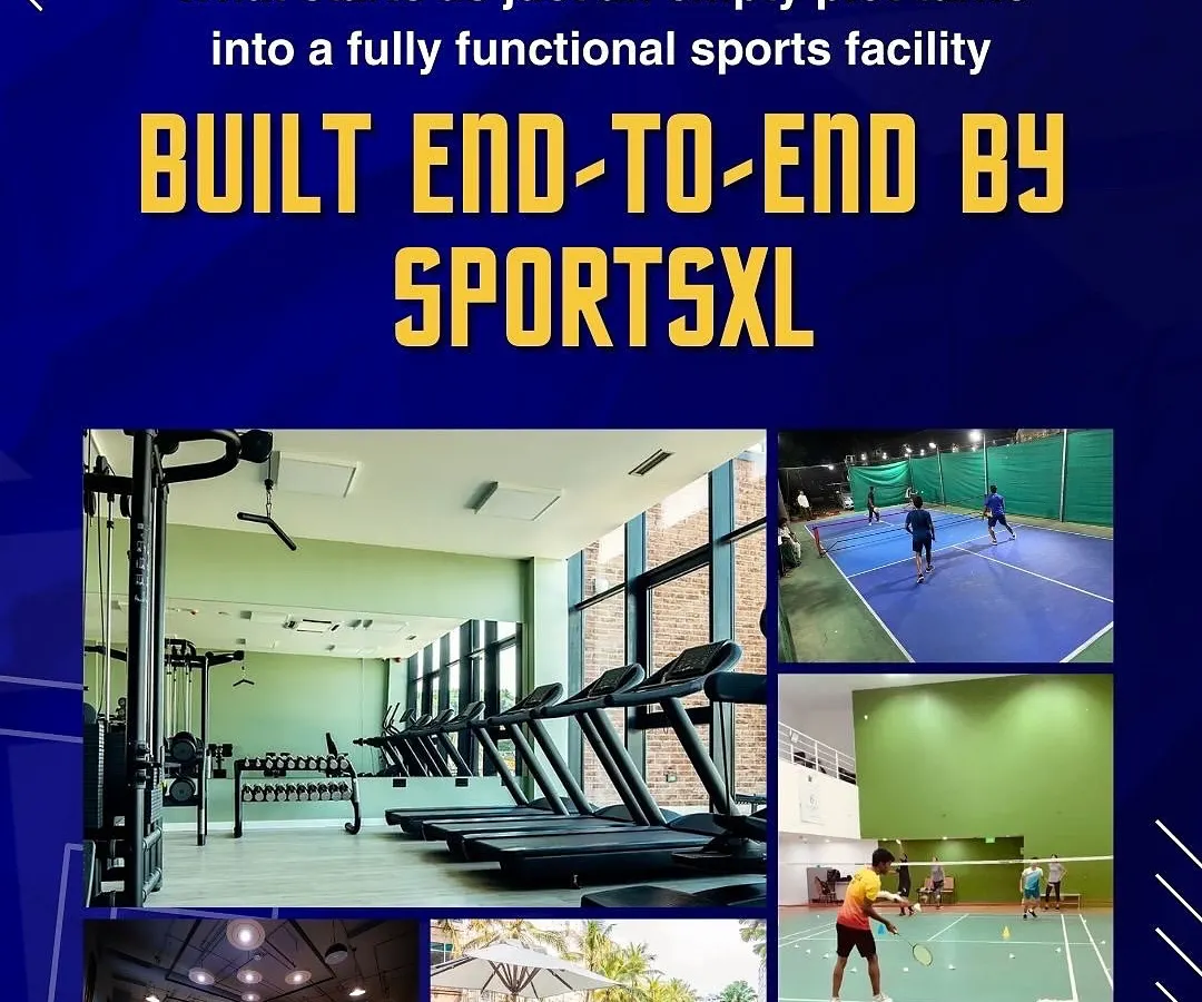 This is a snapshot of the end-to-end solutions I provide. From state-of-the-art gyms and relaxing swimming pools to professional-grade badminton and tennis courts, I build complete, fully functional sports facilities tailored to your specific needs.