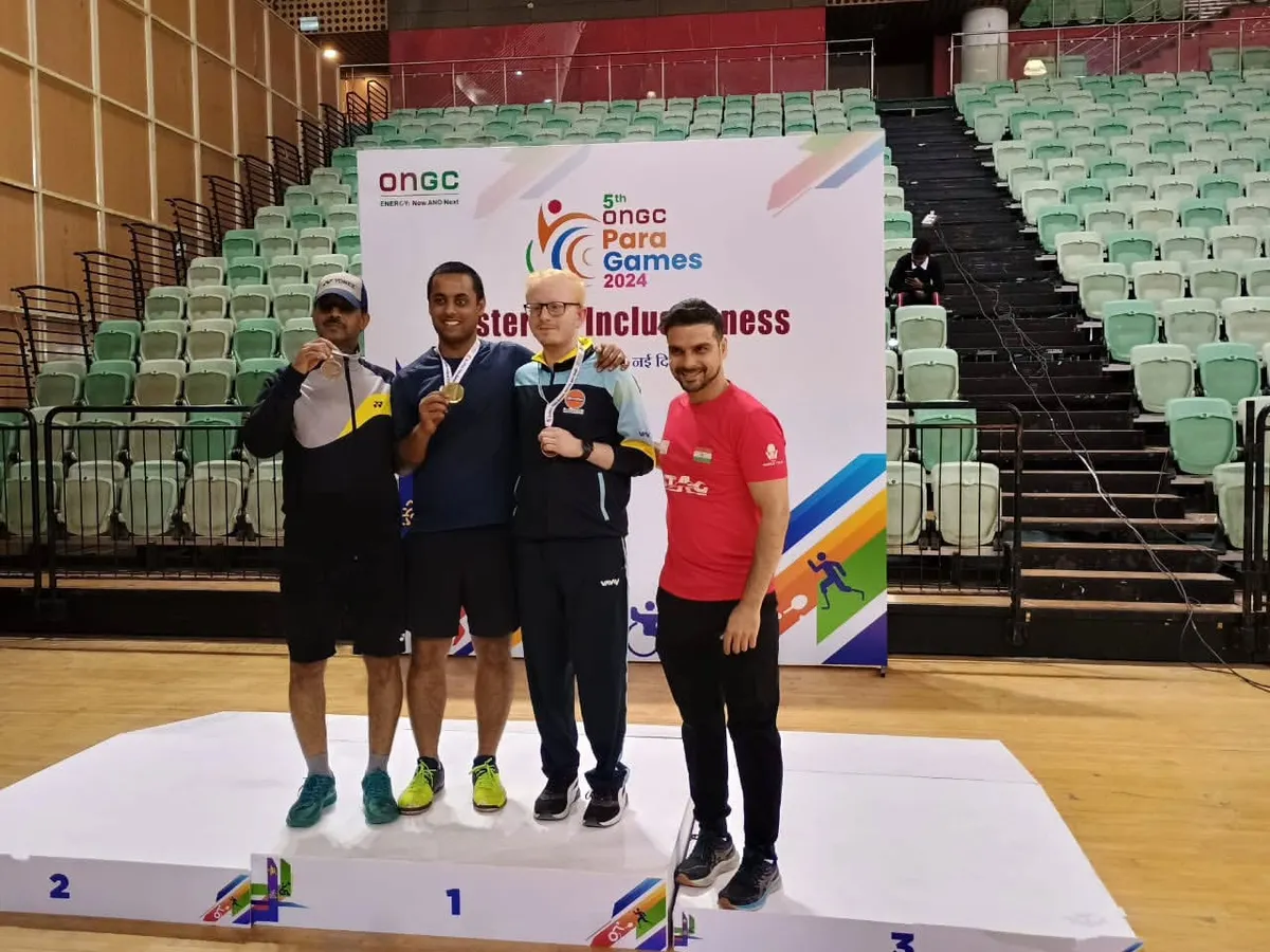 A proud moment for the ESA Family as our para-athlete Dewanshu stands on the podium at the 5th ONGC Para Games. My specialized para-table tennis coaching is designed to help every determined athlete reach their competitive goals.