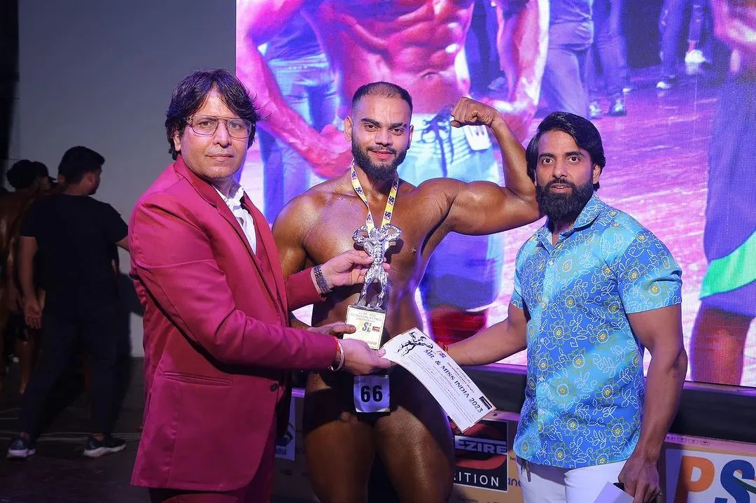 I don't just talk the talk; I've been on that stage myself. This was me receiving an award at the PSL Mr. and Mrs. India 2023 competition. I know the dedication it takes for contest preparation because I've lived it.