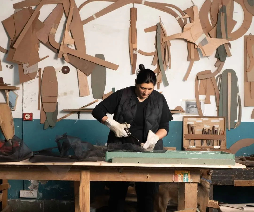 For me, design begins in the workshop, not just on a sketchpad. This is where I spend my time, with the tools of the trade, getting my hands dirty with woodwork, upholstery, and welding. It is this hands-on process that allows me to transform a rough idea into a piece of handcrafted furniture with its own story and soul.