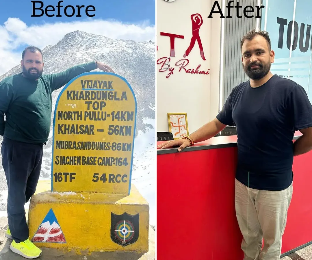 This is what consistency and dedication look like. We don't promise quick fixes, we guide you through a transformation that you can see and feel.