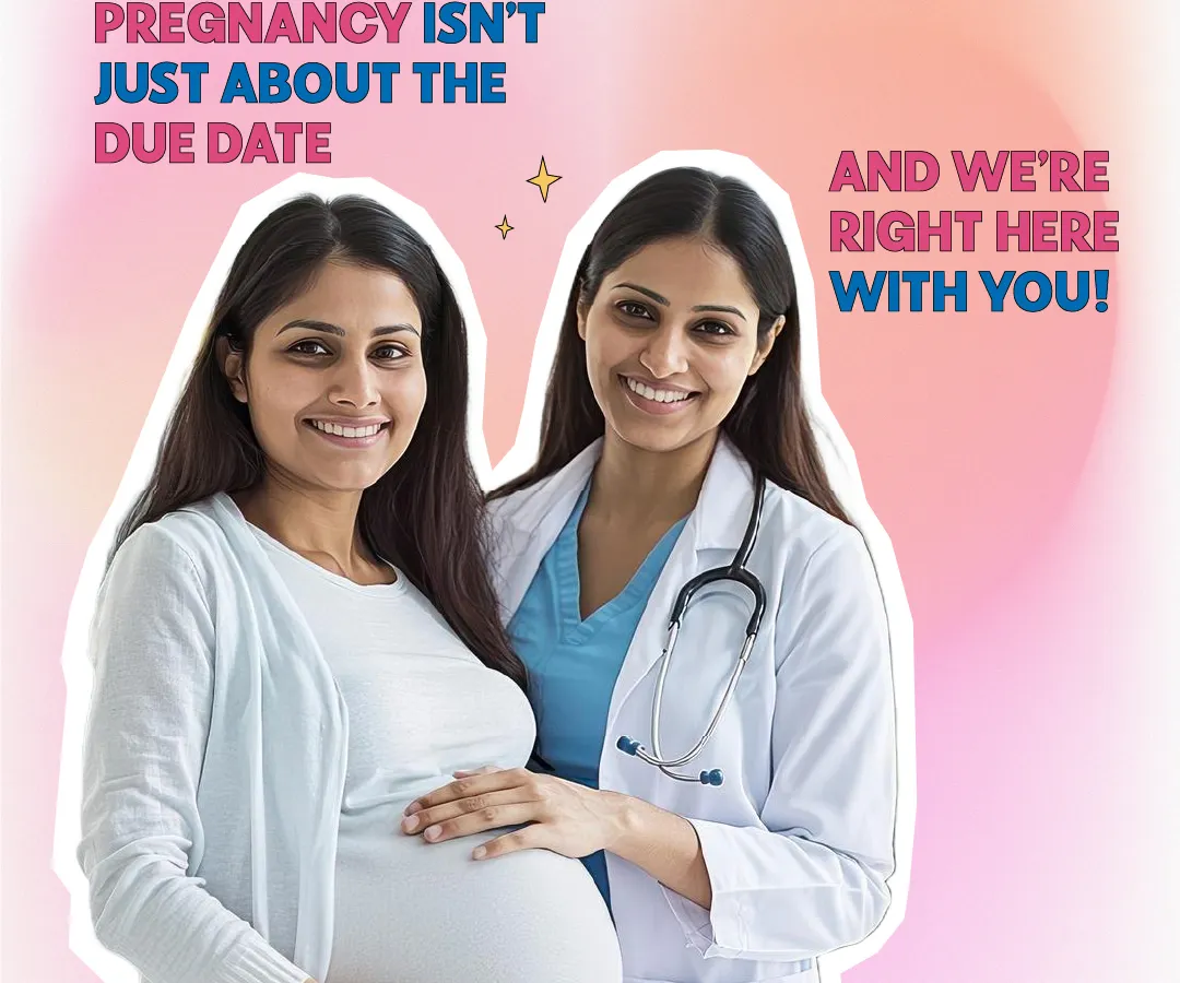 The journey to parenthood is a partnership between you and our medical team. This image captures the essence of our care: a supportive, reassuring relationship with your doctor, ensuring you feel guided and confident from preconception through pregnancy and beyond.