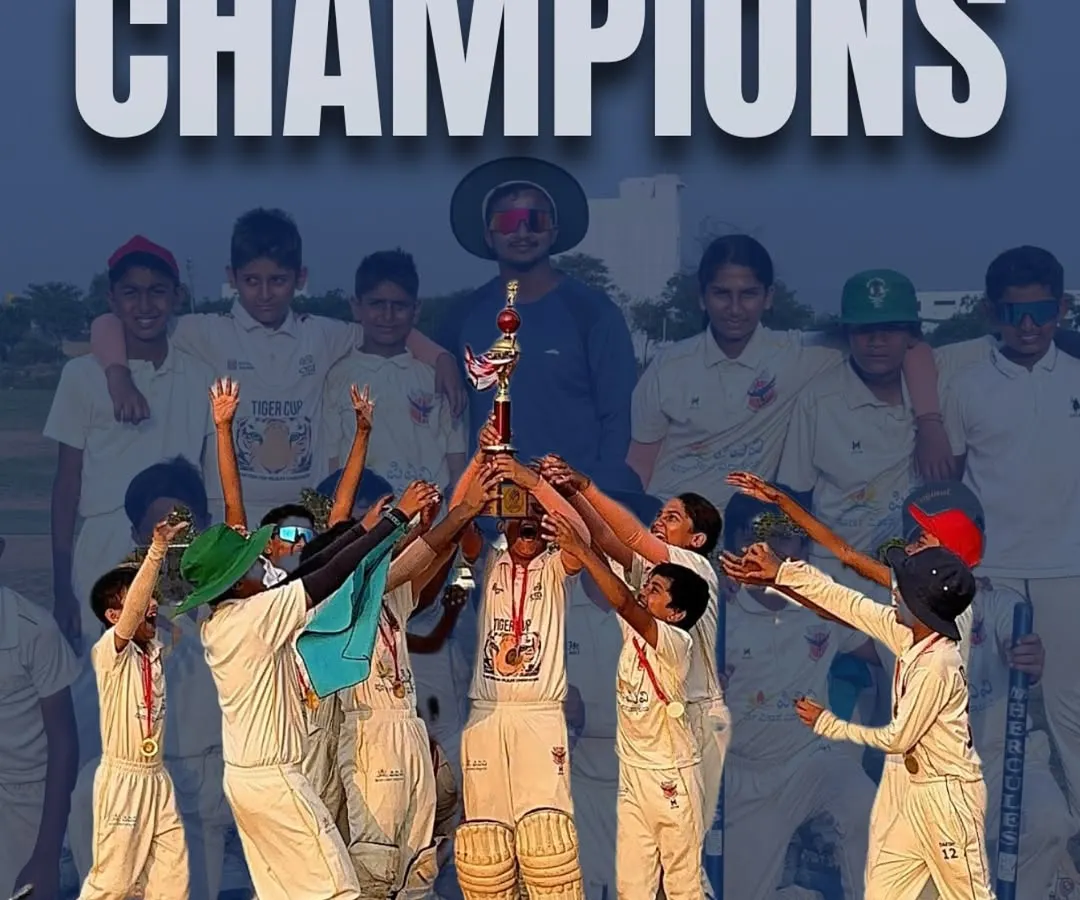 Champions! Our Under-11 team celebrating their hard-fought victory in the Eventistic Ventures Summer Tournament. This is what teamwork, dedication, and playing smart looks like.