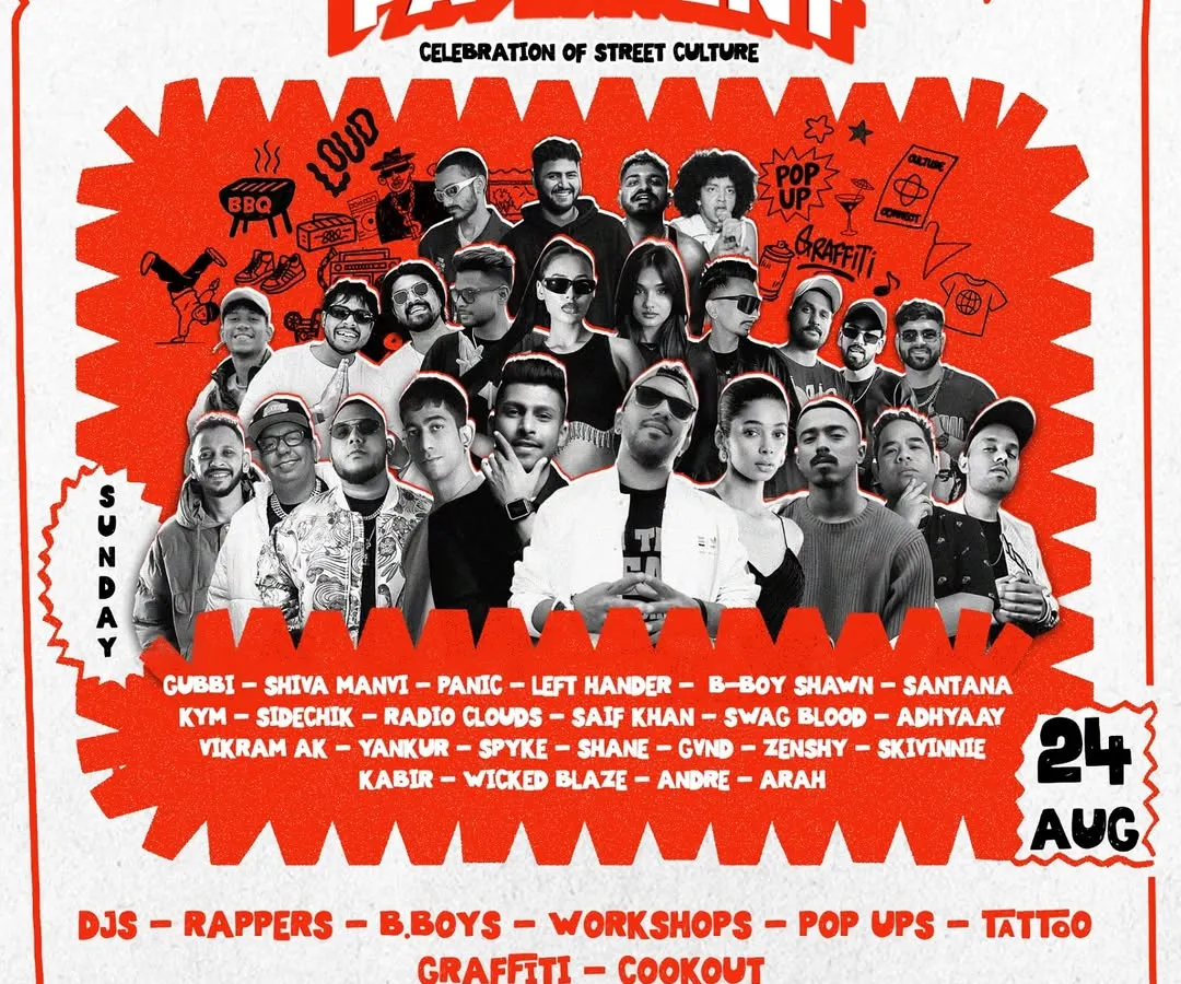 Peep the branding for my signature event, Crack in the Pavement. This isn't just a party; it's a full-blown celebration of street culture, bringing together over 20 artists for a day of music, art, and real vibes.