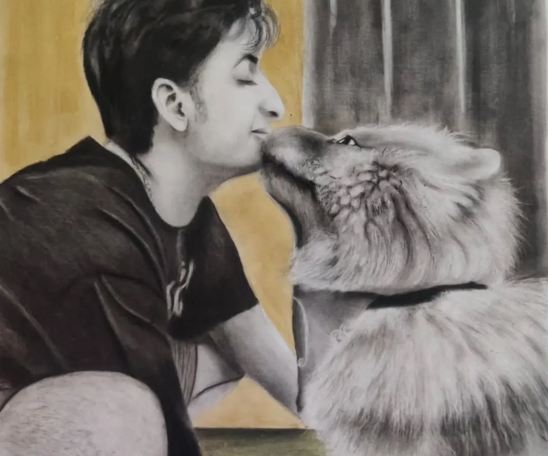 There's nothing like the bond between a person and their pet. I focus on capturing that pure, unconditional love in my hyper-realistic charcoal drawings, creating a keepsake that celebrates your furry family member.