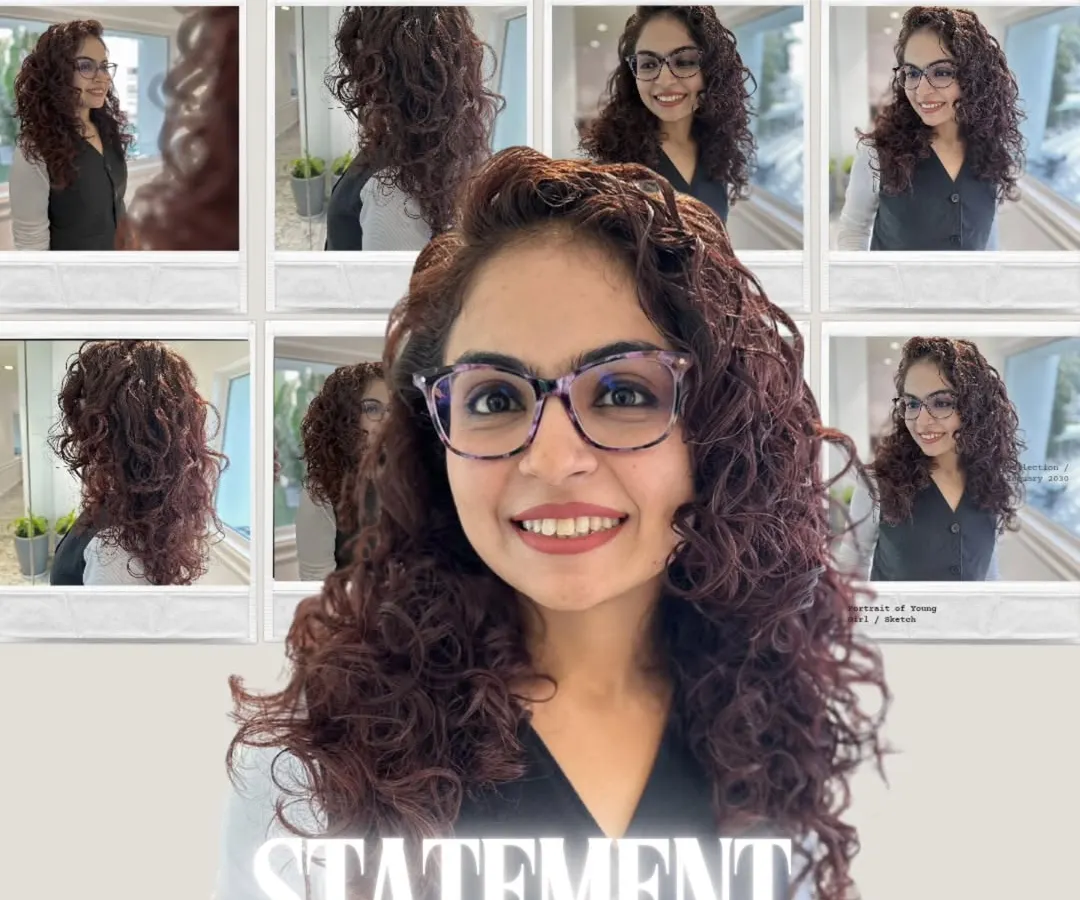 For me, coloring curls is about enhancing their natural beauty. Here, we defined each curl with a beautiful color that adds depth without compromising the hair's health, resulting in these happy, bouncy, statement strands.