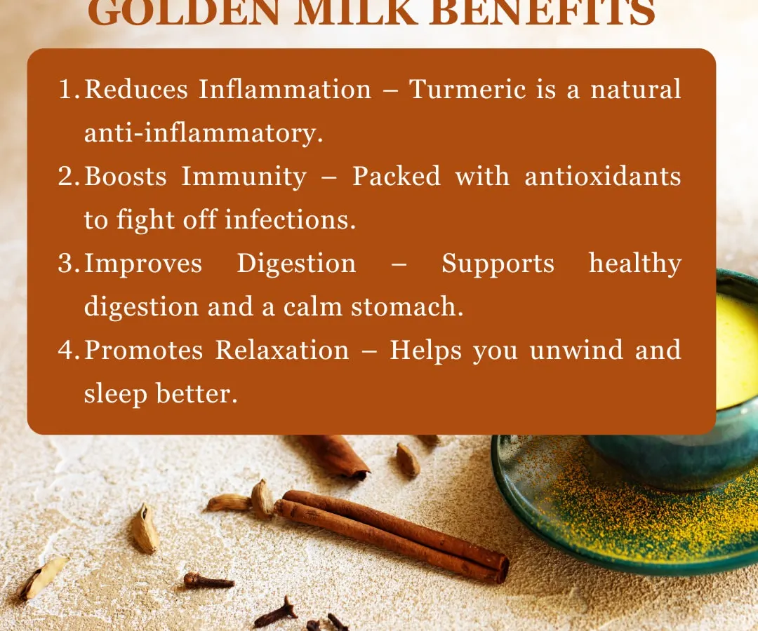 I often recommend simple, powerful home remedies like Golden Milk. This infographic highlights how this comforting drink, made with turmeric, can reduce inflammation, support digestion, and boost immunity. It is a wonderful, natural way to support your family's health as part of your daily routine.