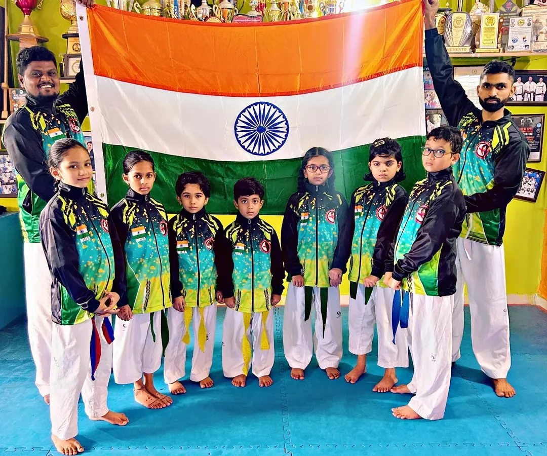 We are more than a team; we are Team India. It is a moment of immense pride to see our young Taekwondo athletes represent our academy and our country. This is the spirit of NMFA.