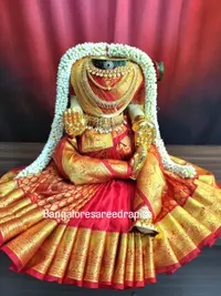 Goddess Idol Saree Draping