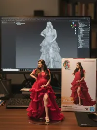 Custom 3D Miniature Figurines