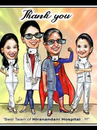 Custom Caricatures, Portraits & Illustrations