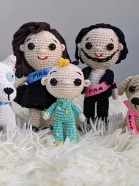 Custom Crochet Dolls & Figures