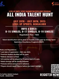 Badminton Talent Hunt Tournaments